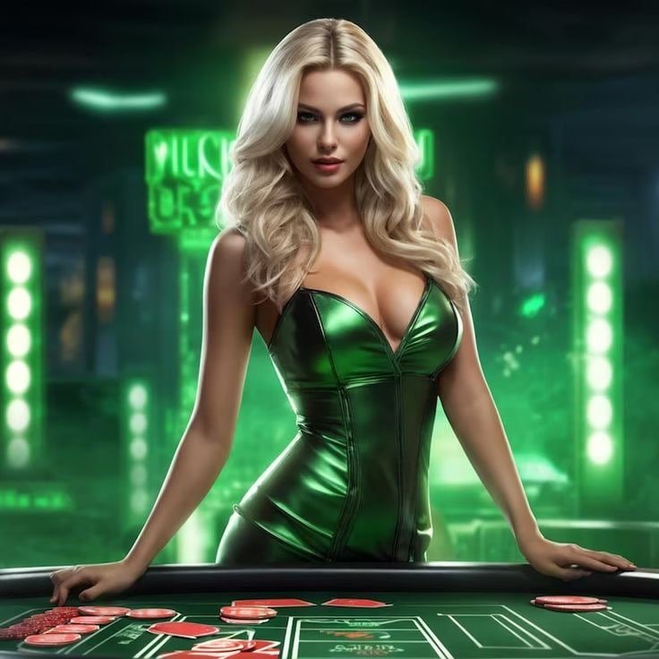 Antarmuka permainan Caribbean Stud Poker satutogel dengan dealer langsung dan kartu lima-kartu HD